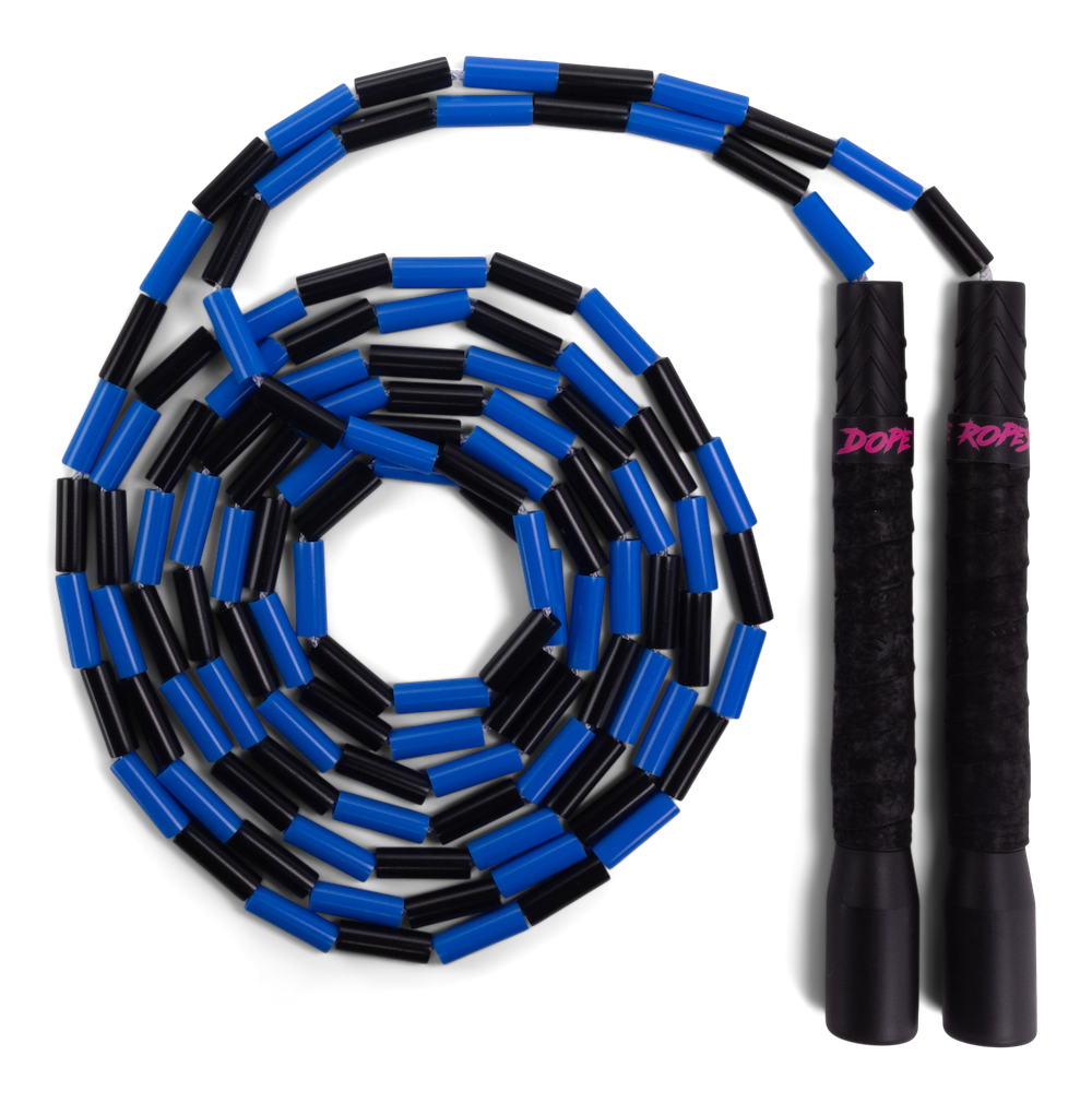 Dope Ropes Long Handle Beaded Jump Rope